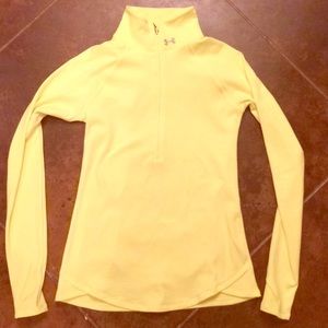 Under armour three quarter zip